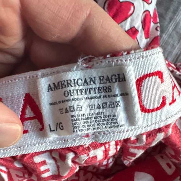American Eagle Valentine's boxer set - Picture 3 of 3